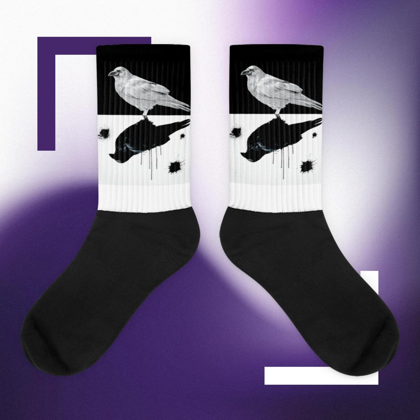 WHITE CROW SOCKS