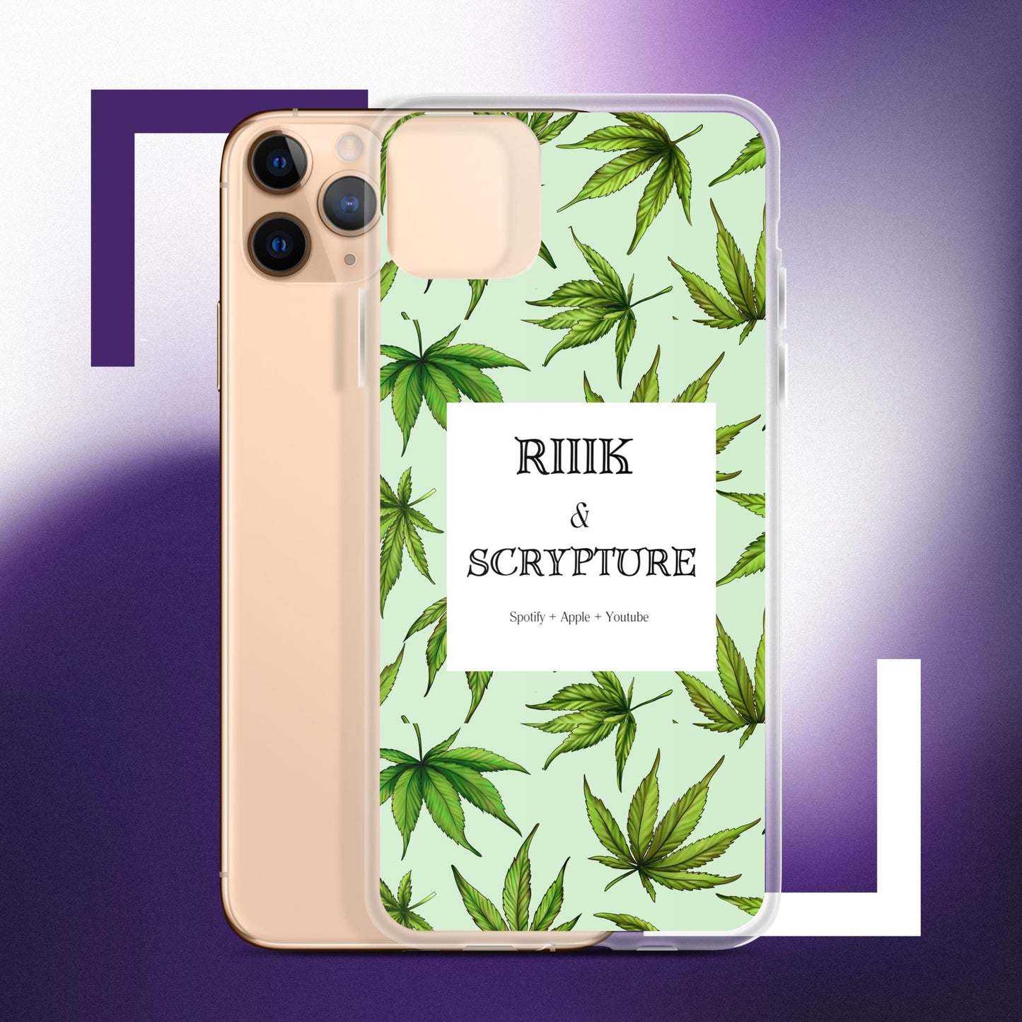 RIIIK & Scrypture iPhone® case