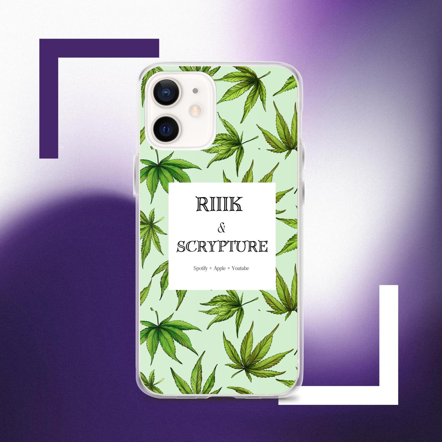 RIIIK & Scrypture iPhone® case