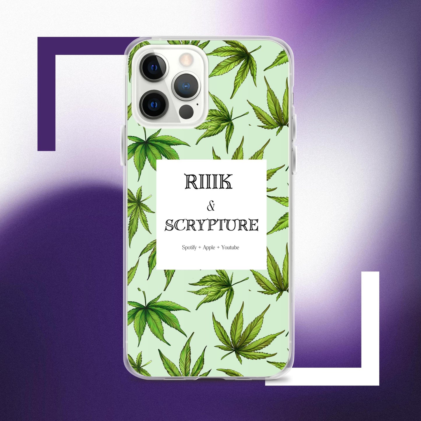 RIIIK & Scrypture iPhone® case