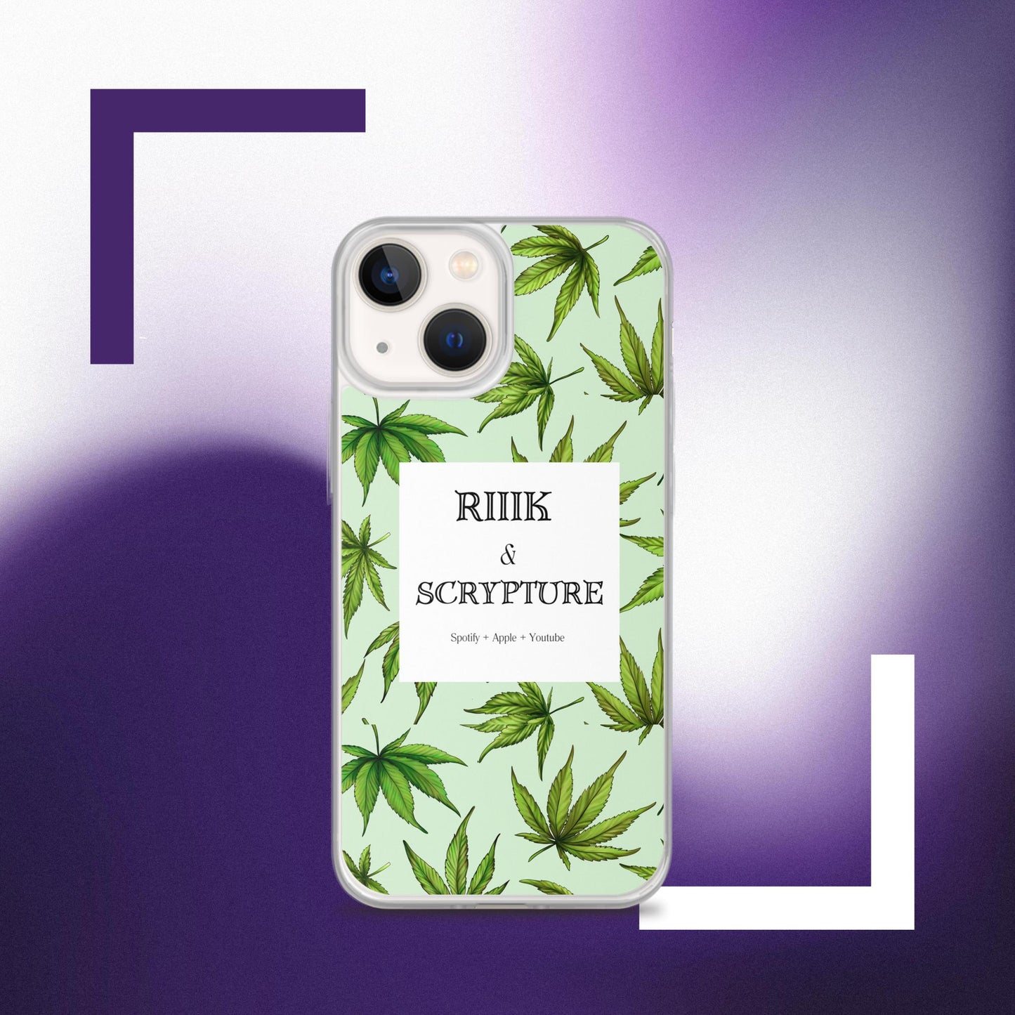 RIIIK & Scrypture iPhone® case