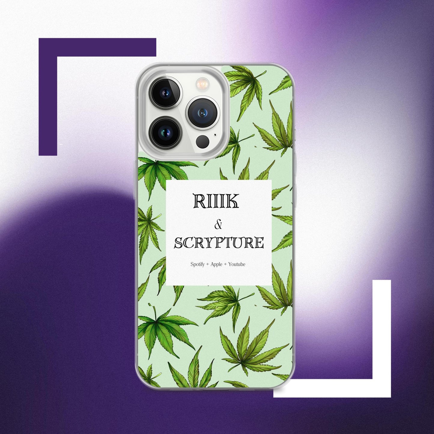 RIIIK & Scrypture iPhone® case