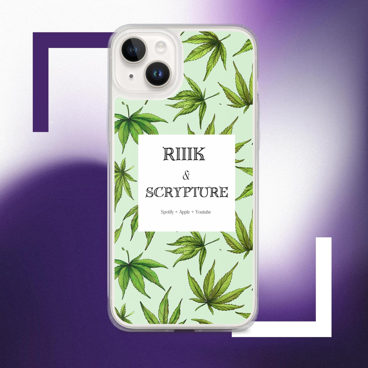 RIIIK & Scrypture iPhone® case