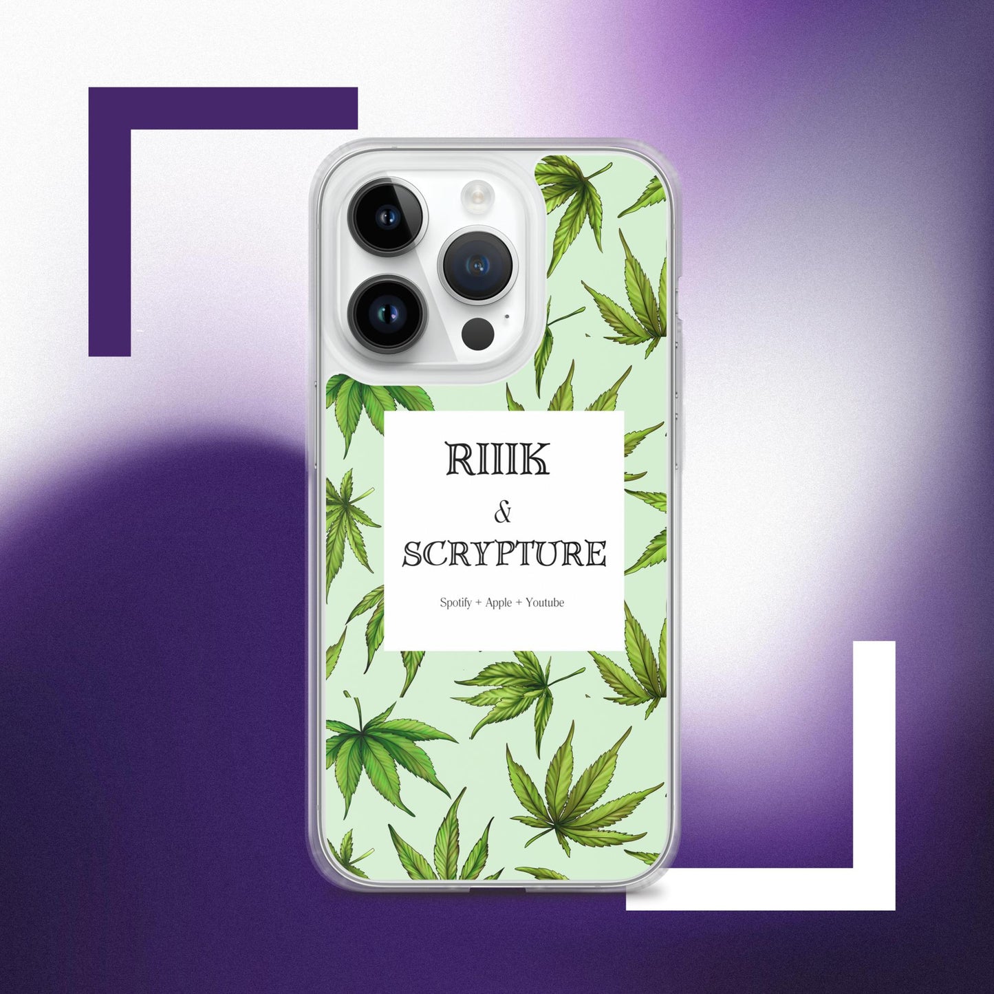 RIIIK & Scrypture iPhone® case