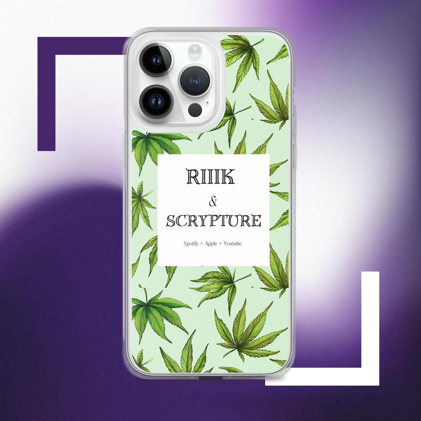 RIIIK & Scrypture iPhone® case