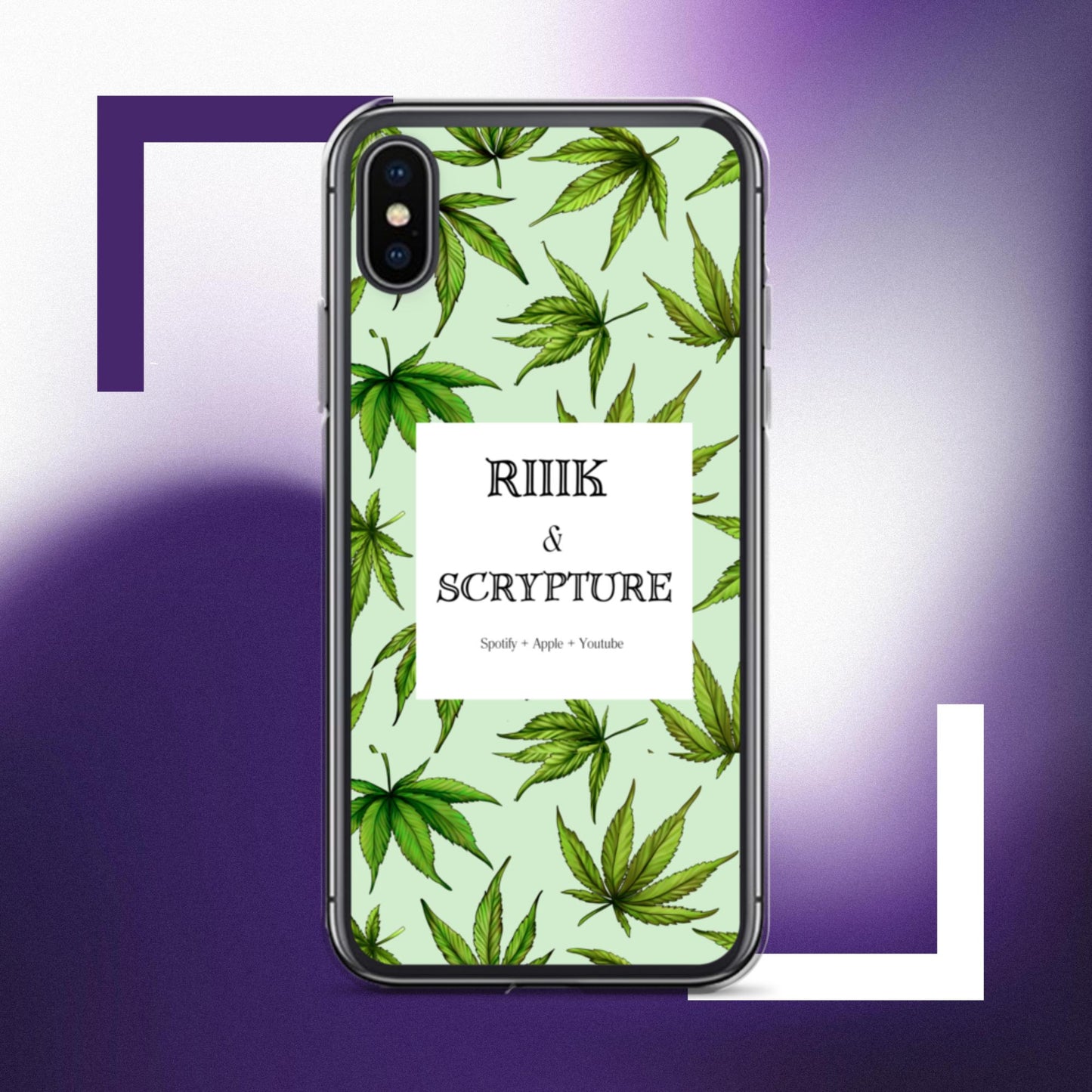 RIIIK & Scrypture iPhone® case