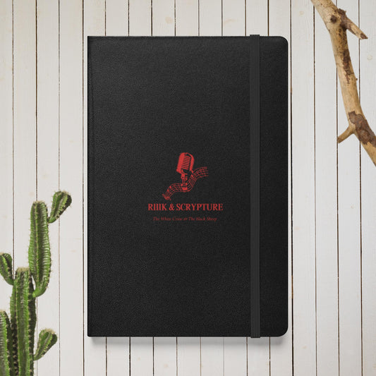 Hardcover bound notebook